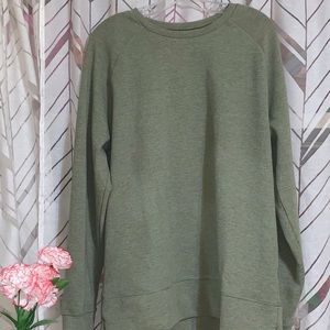 Oversized Olive Sweater